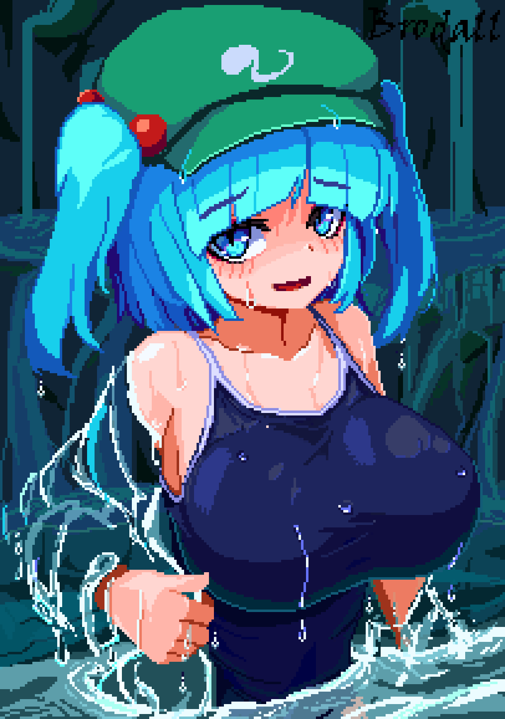 Kawashiro Nitori (Touhou) Rule 34 Image