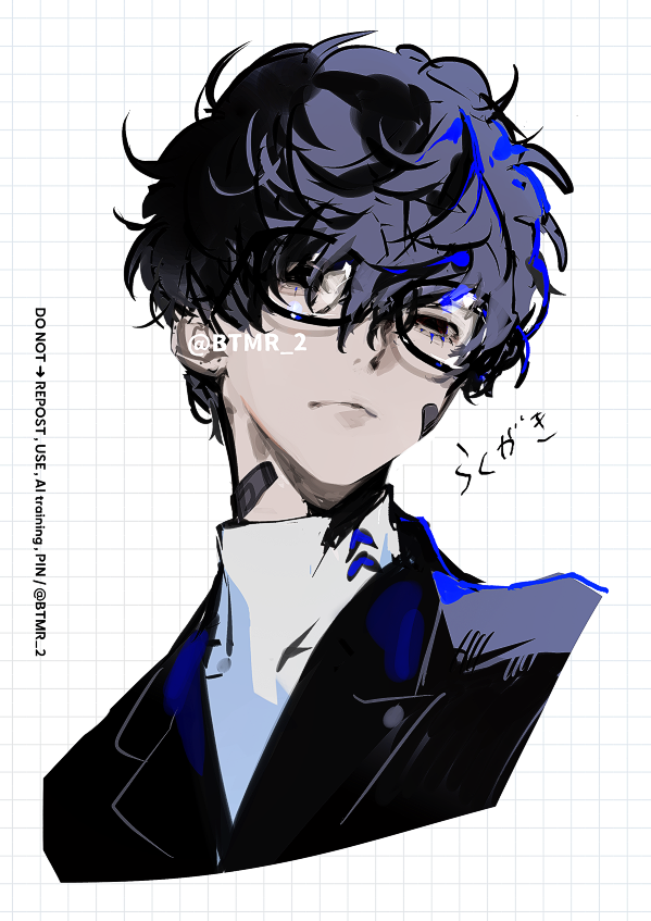 Amamiya Ren (Persona) Rule 34 Image