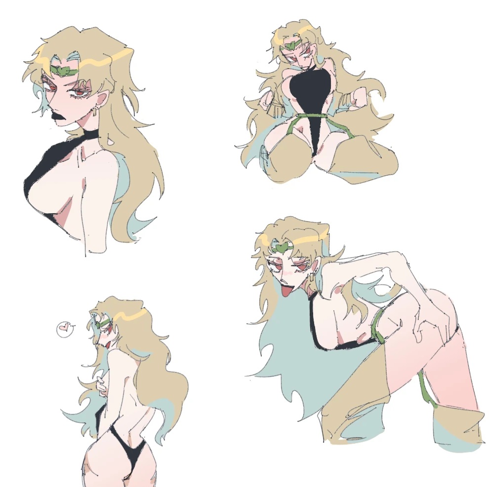 Dio Brando (Jojo'S Bizarre Adventure) Rule 34 Image