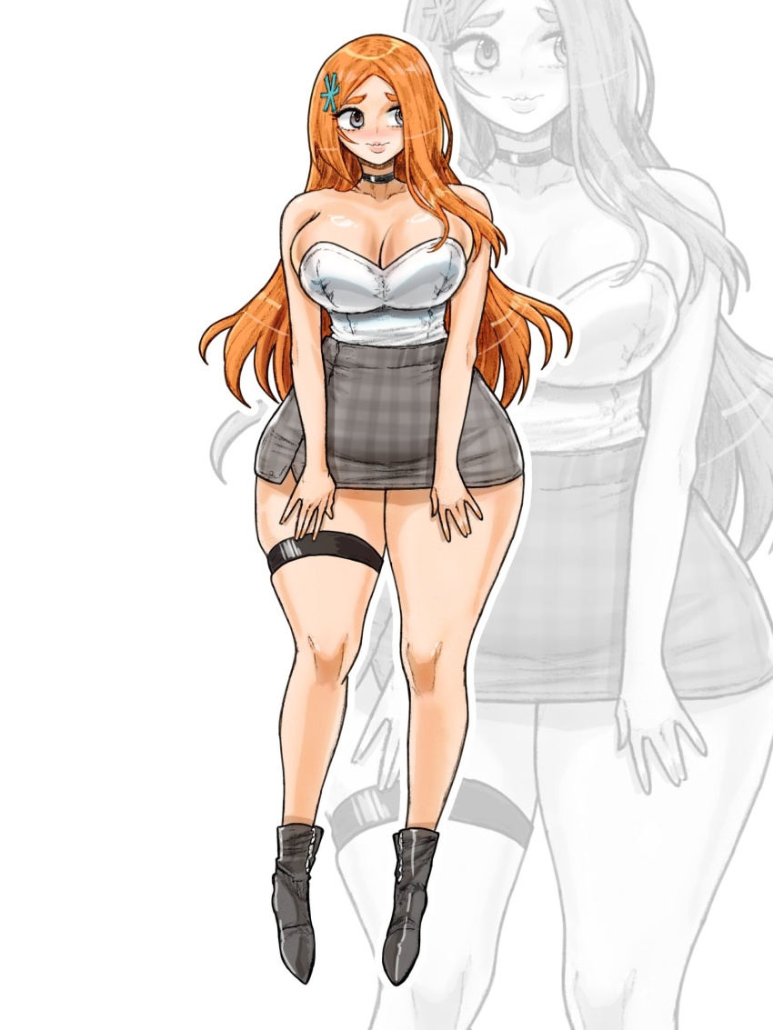 Inoue Orihime (Bleach) Rule 34 Image