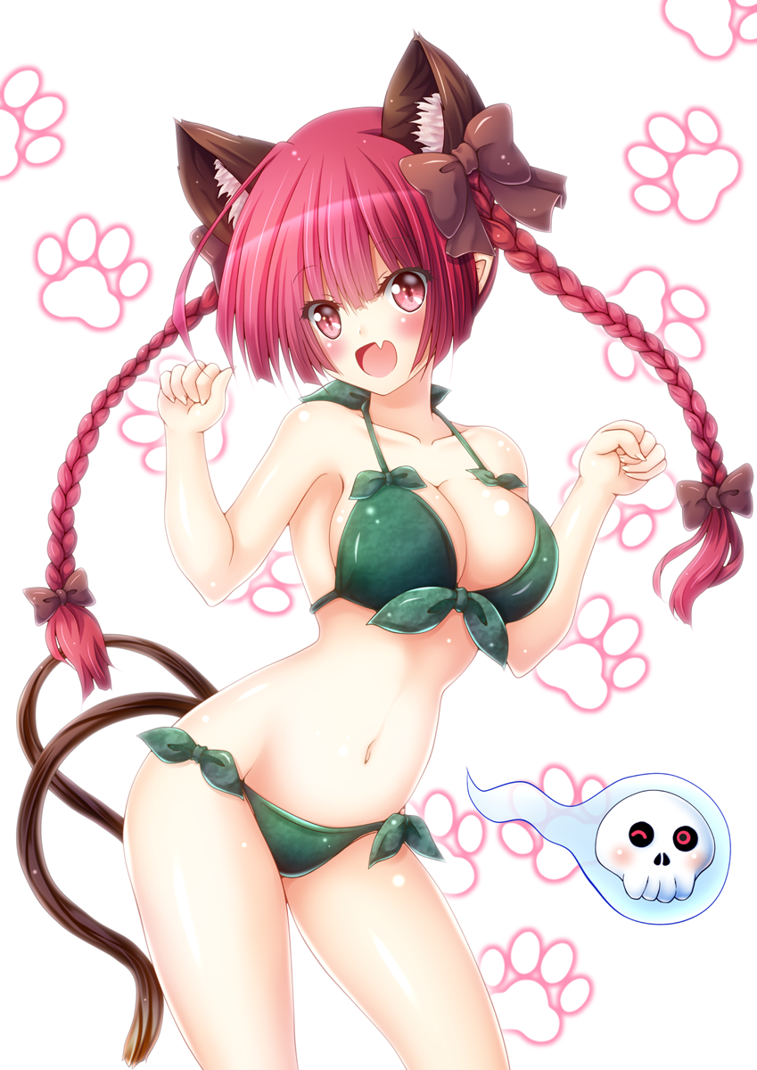 Kaenbyou Rin (Touhou) Rule 34 Image