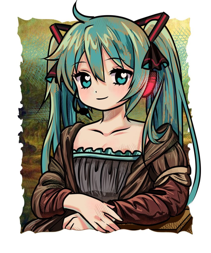 Hatsune Miku (Mona Lisa) Rule 34 Image