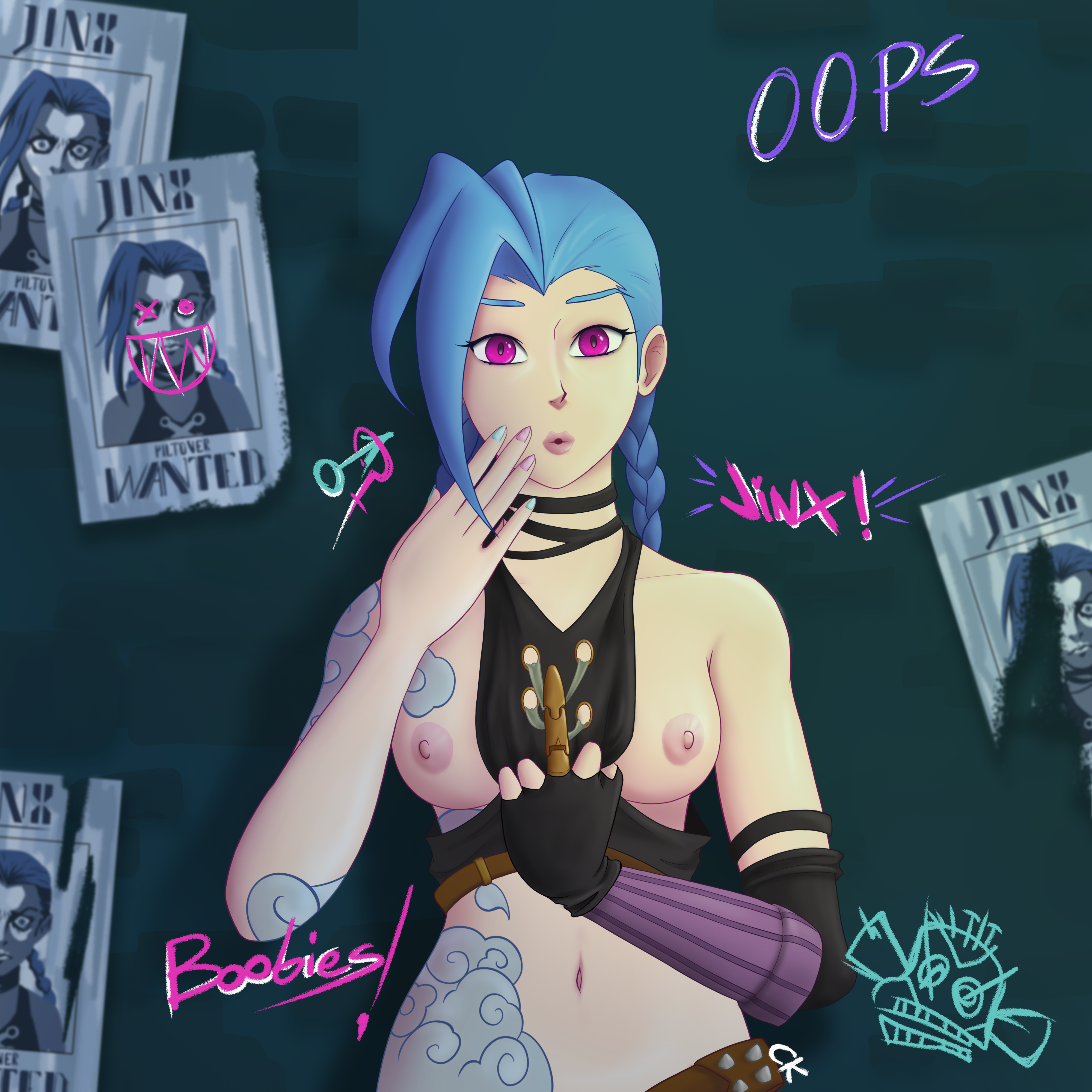 Arcane Jinx (Arcane) Rule 34 Image