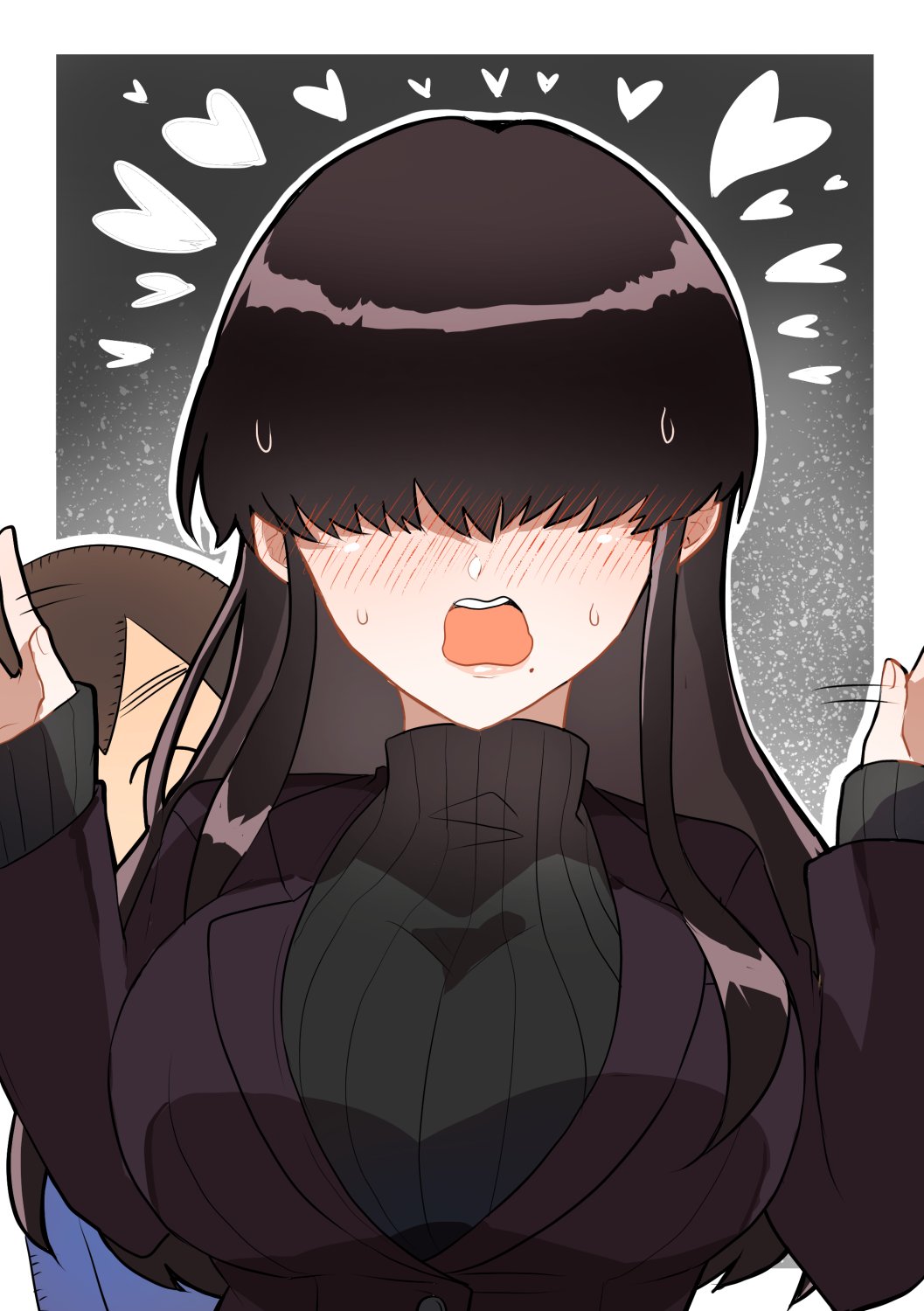 Kakure Meme (Kimi No Koto Ga Dai Dai Dai Dai Daisuki Na 100-Nin No Kanojo) Rule 34 Image
