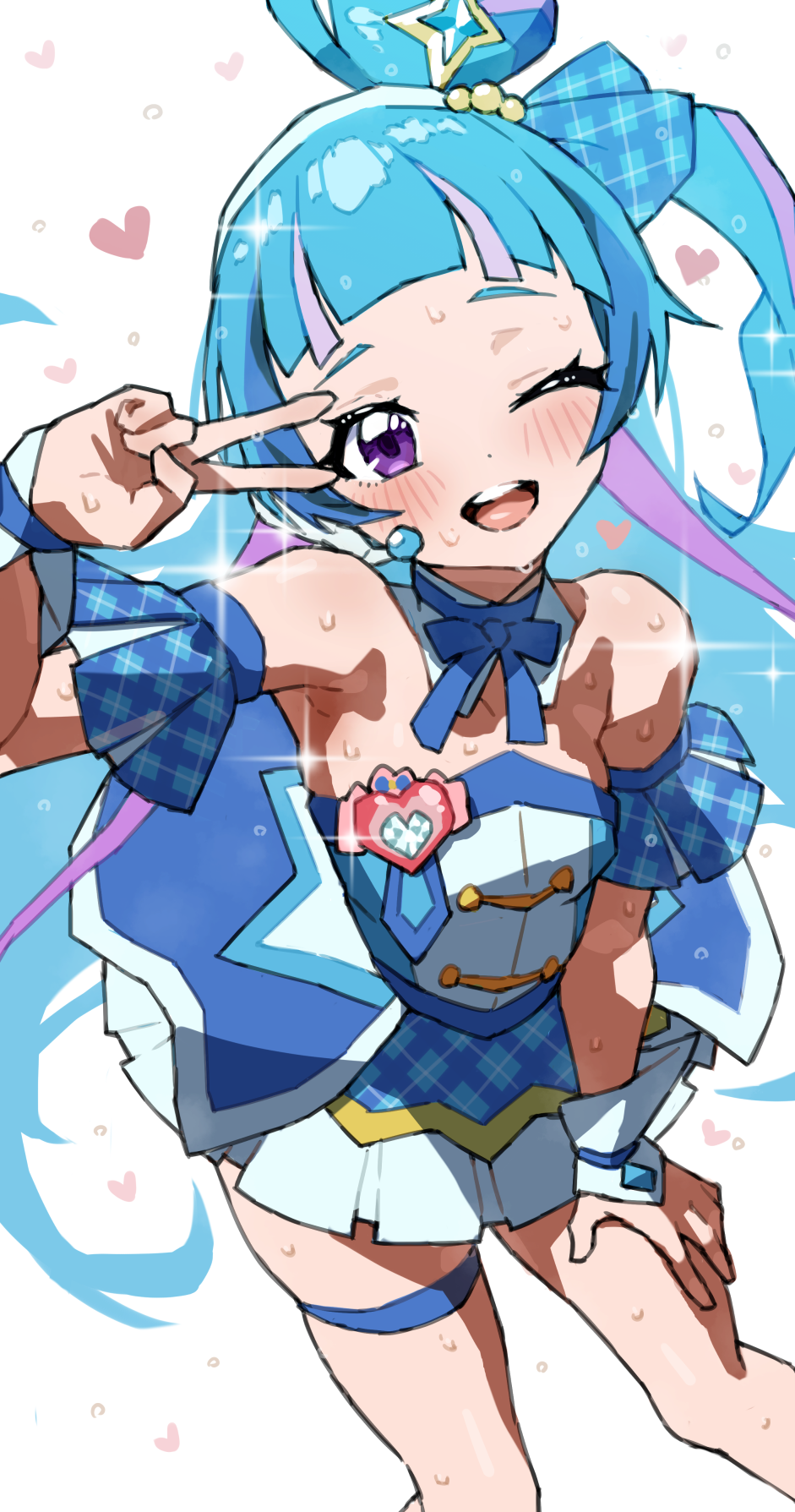 Aokaze Nana (Kimi To Idol Precure) Rule 34 Image