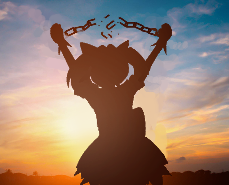 Man Breaking Chains (Meme) Rule 34 Image