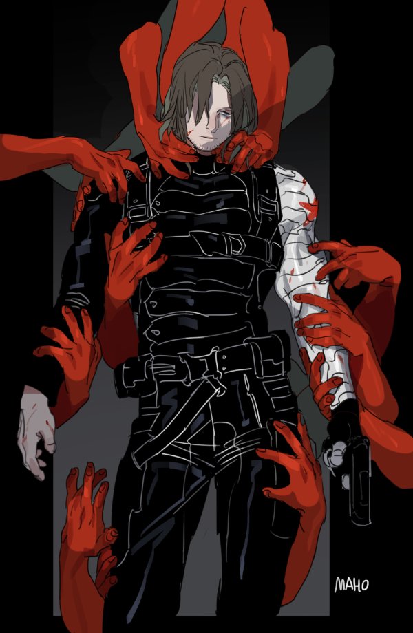 Bucky Barnes (Captain America: The Winter Soldier) Rule 34 Image
