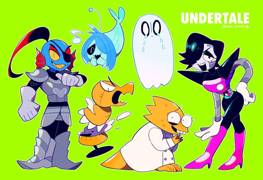 Alphys (Mad Dummy (Undertale)) Rule 34 Image