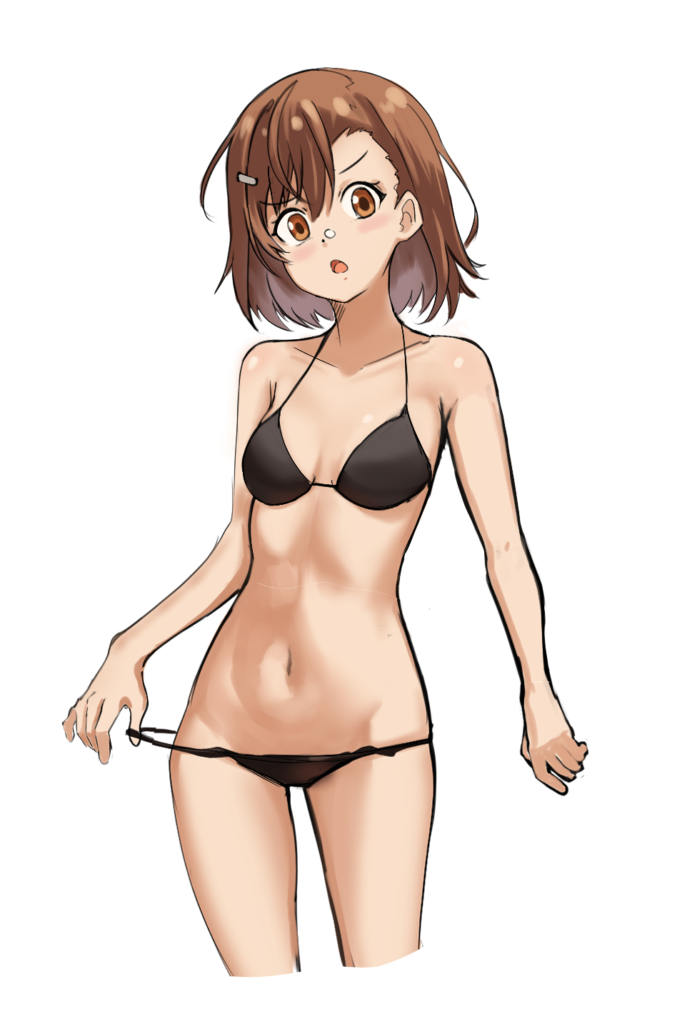 Misaka Mikoto (Toaru Kagaku No Railgun) Rule 34 Image