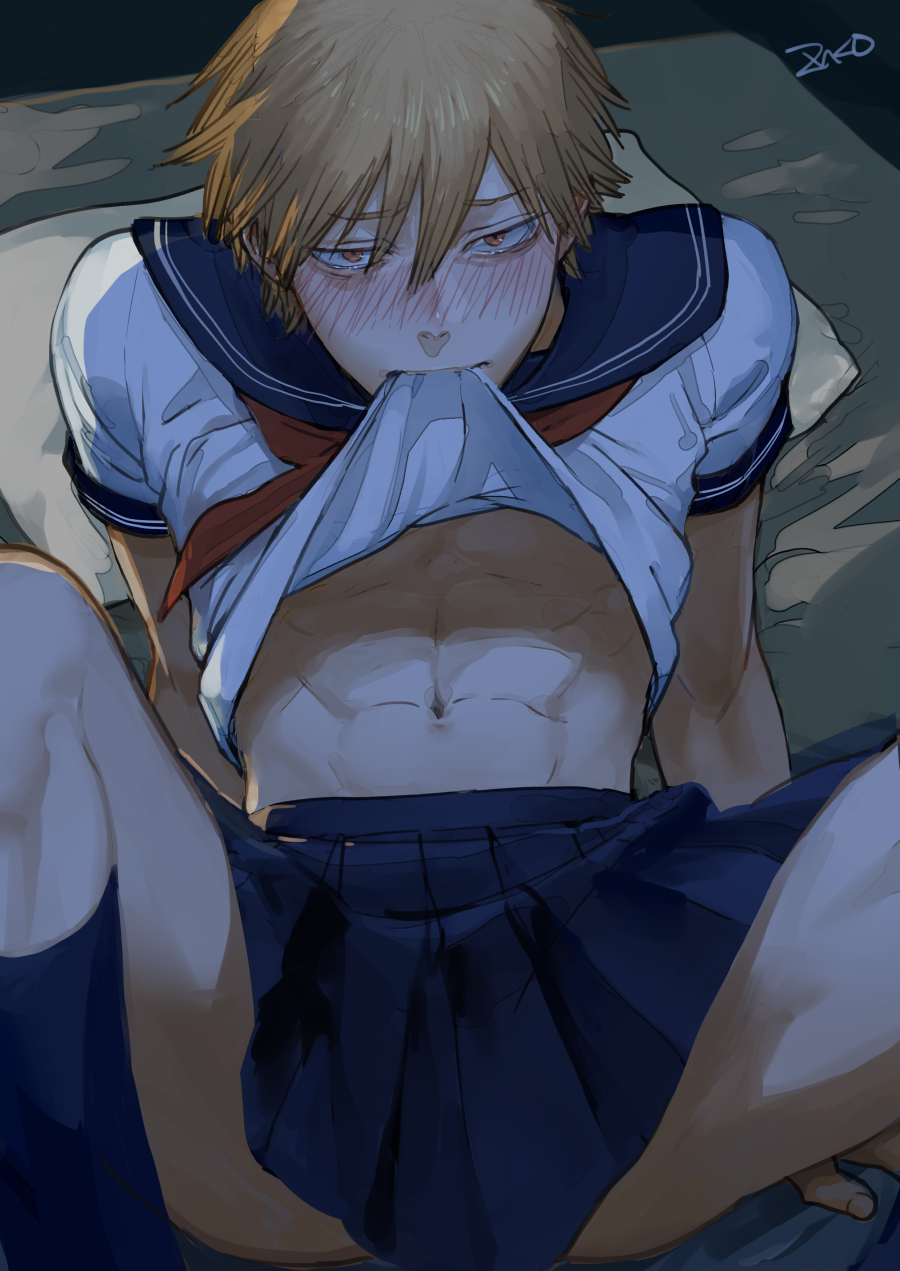 Denji (Chainsaw Man) Rule 34 Image