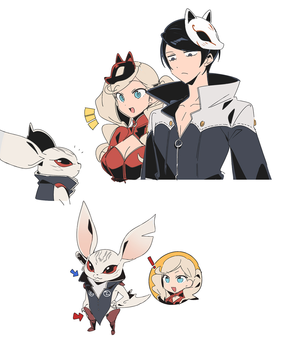 Takamaki Anne (Metaphor: Refantazio) Rule 34 Image