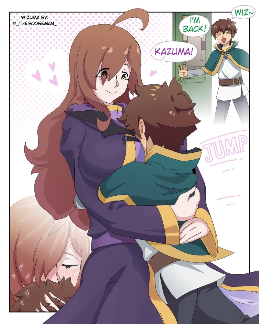 Satou Kazuma (Kono Subarashii Sekai Ni Shukufuku Wo!) Rule 34 Image