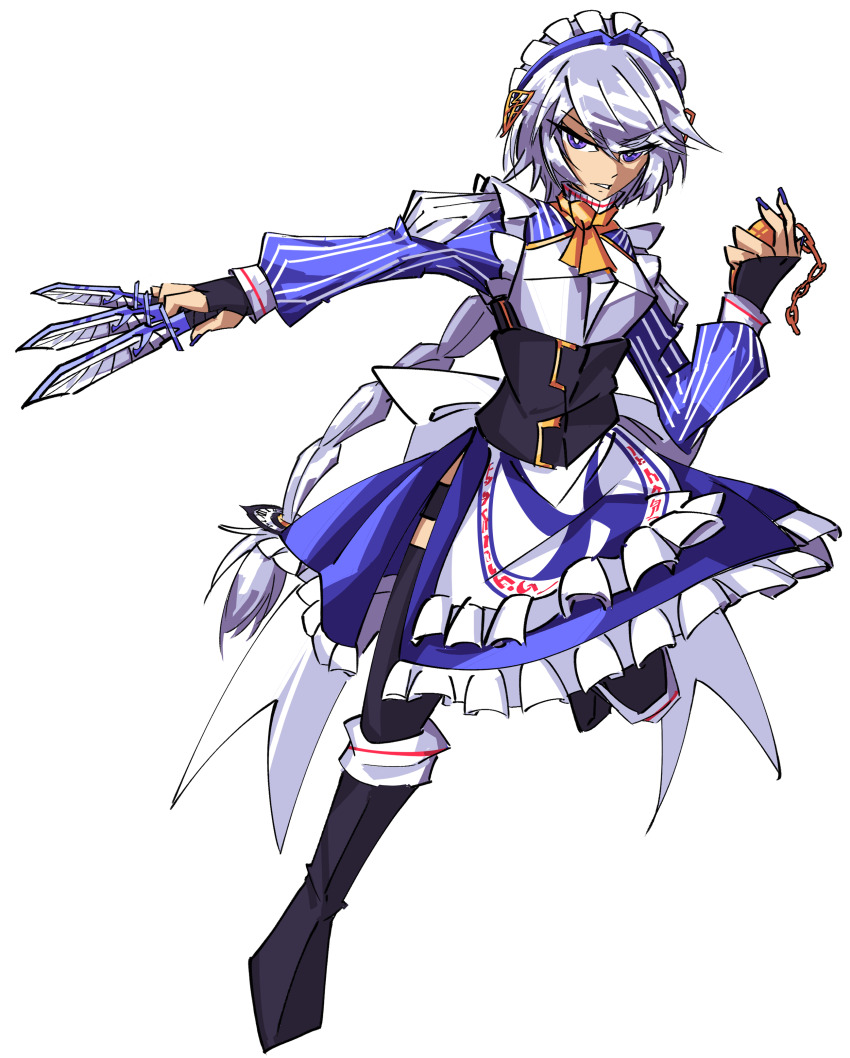Izayoi Sakuya (Touhou) Rule 34 Image