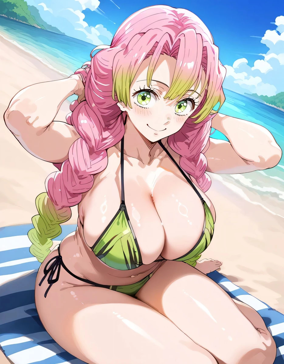 Kanroji Mitsuri (Demon Slayer) Rule 34 Image