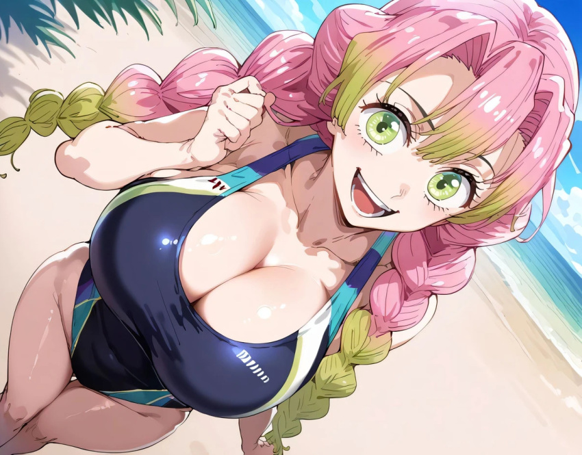 Kanroji Mitsuri (Demon Slayer) Rule 34 Image