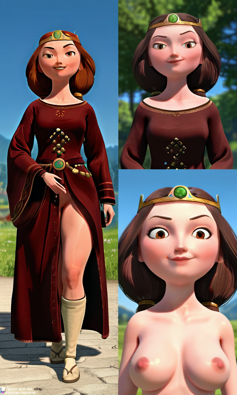 Queen Elinor (Brave) Rule 34 Image