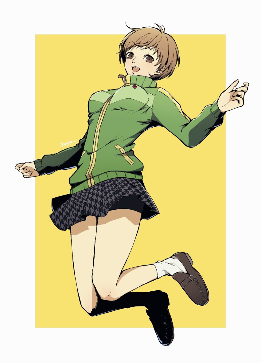 Satonaka Chie (Persona) Rule 34 Image