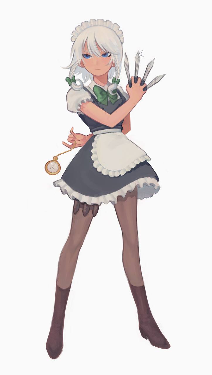 Izayoi Sakuya (Touhou) Rule 34 Image
