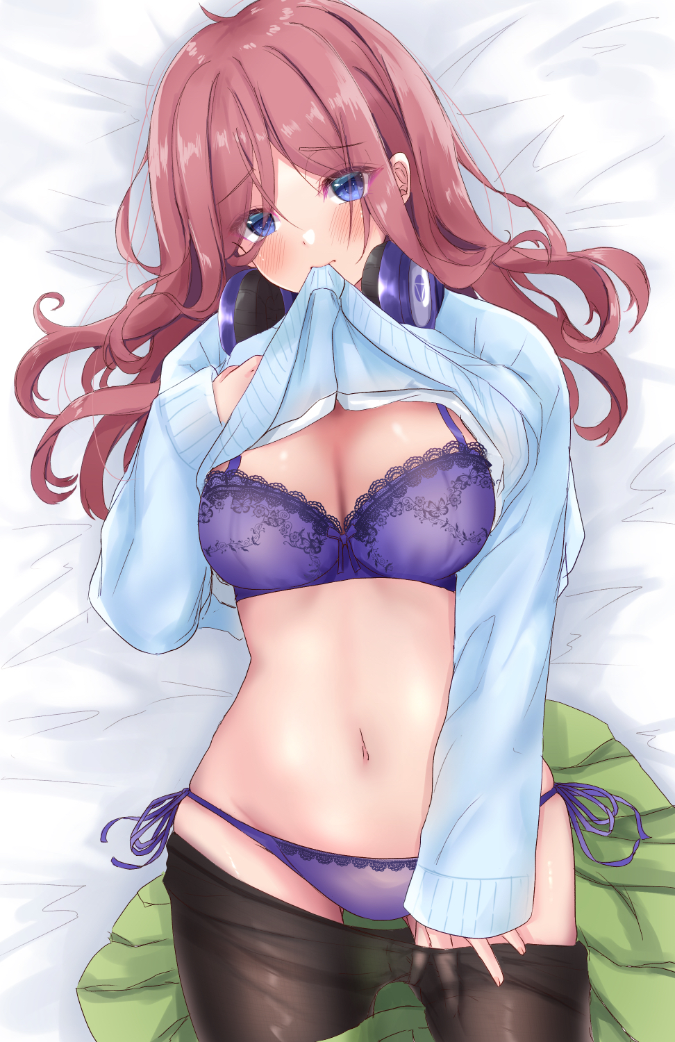 Nakano Miku (Go-Toubun No Hanayome) Rule 34 Image