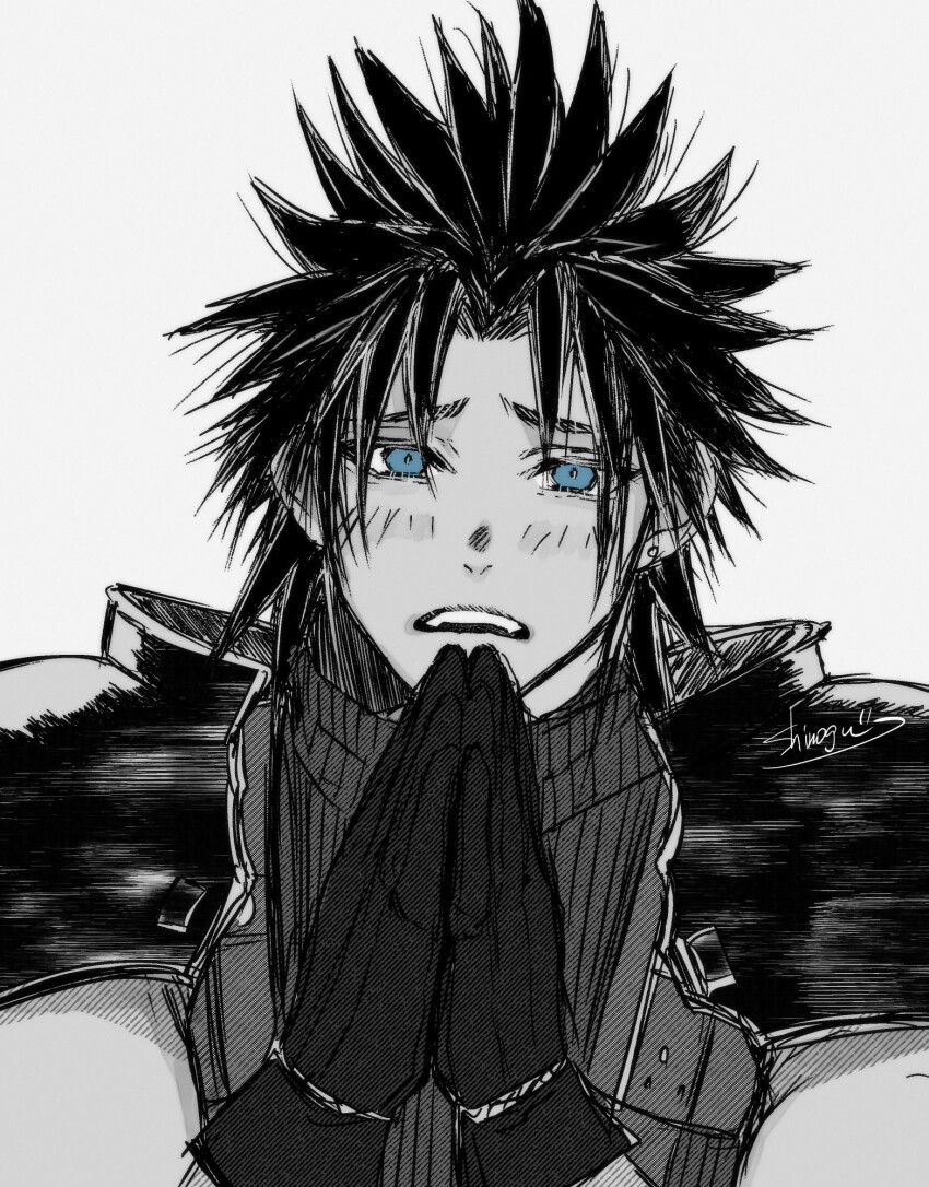 Zack Fair (Final Fantasy) Rule 34 Image