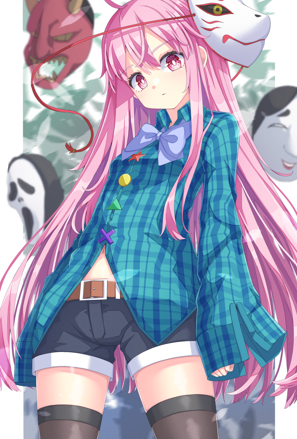 Hata No Kokoro (Touhou) Rule 34 Image
