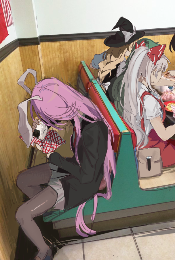 Fujiwara No Mokou (Touhou) Rule 34 Image