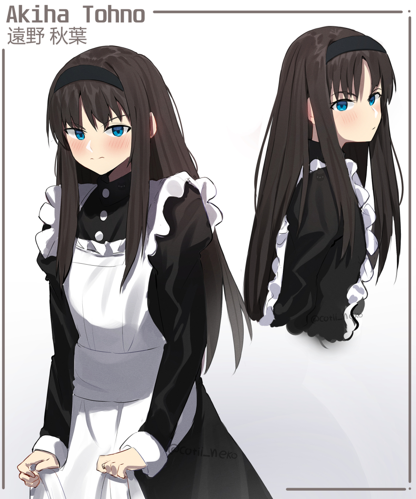 Tohno Akiha (Tsukihime) Rule 34 Image