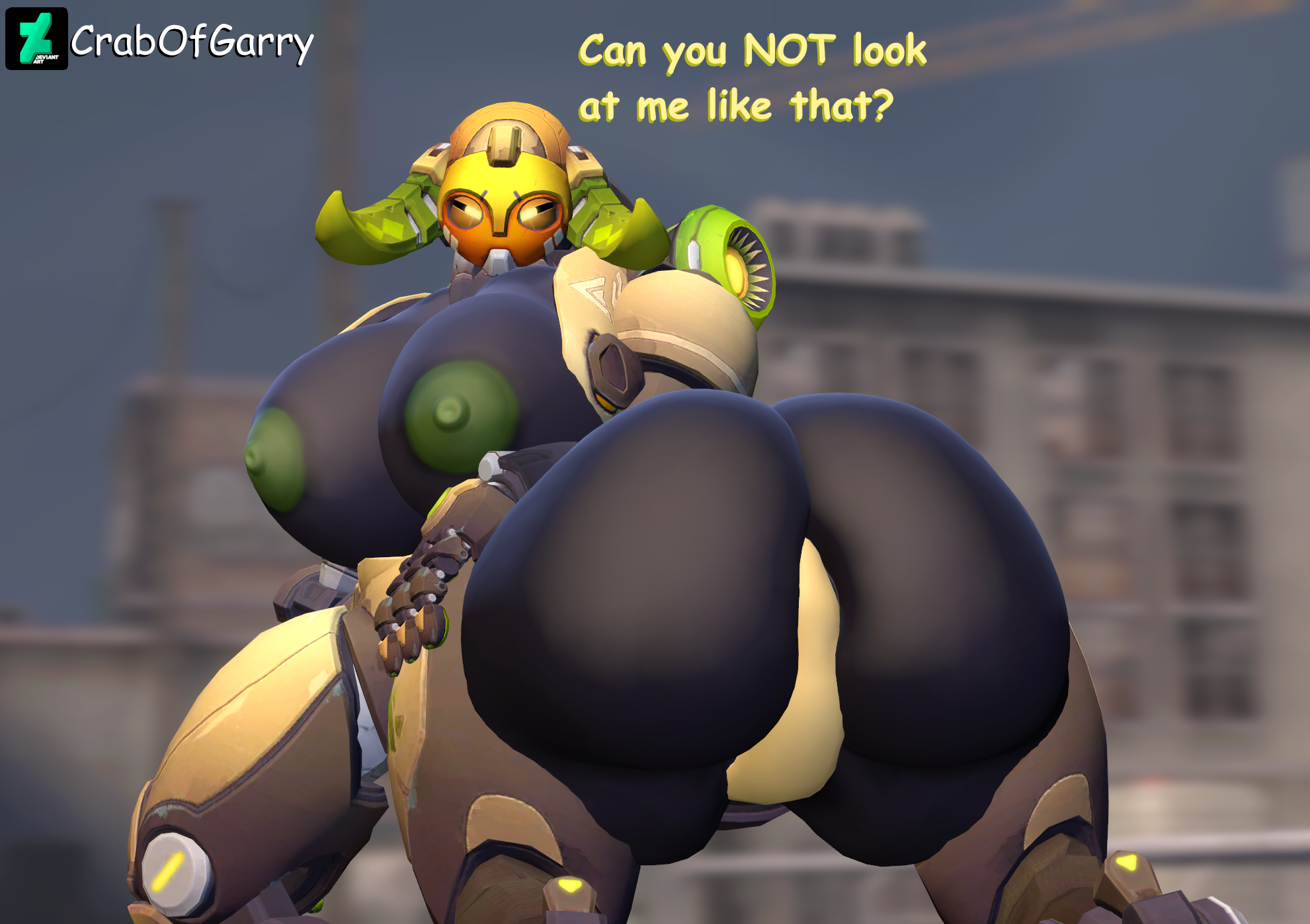 Orisa (Overwatch) Rule 34 Image