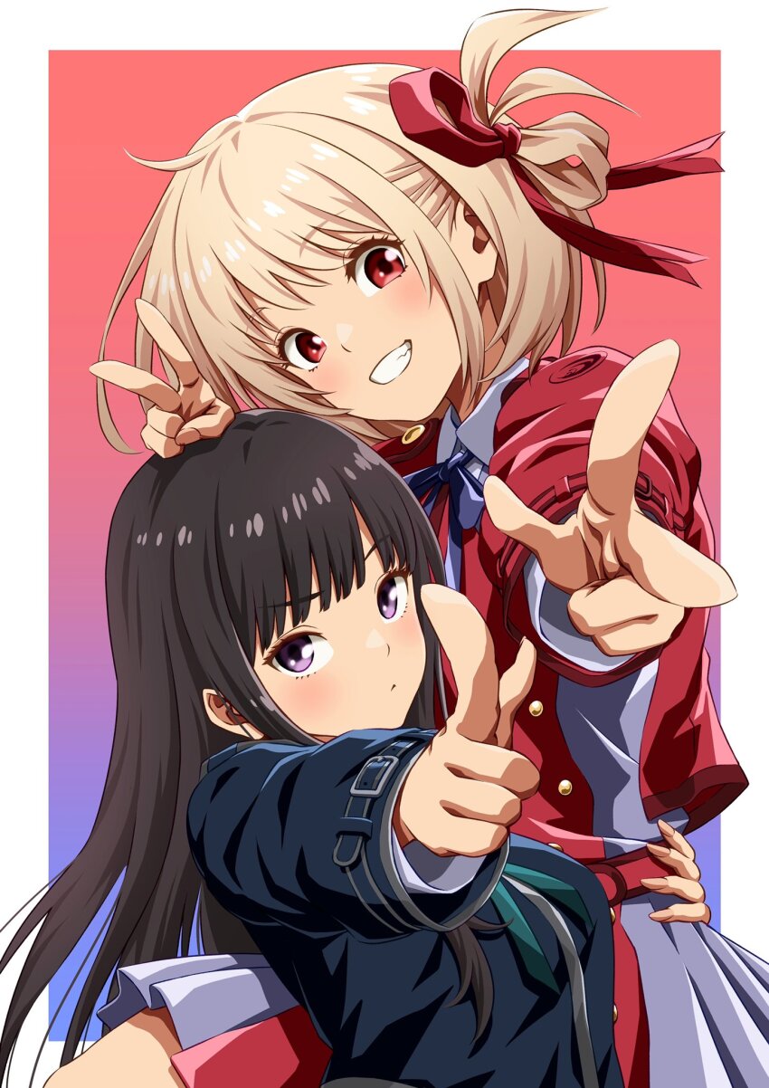 Inoue Takina (Lycoris Recoil) Rule 34 Image