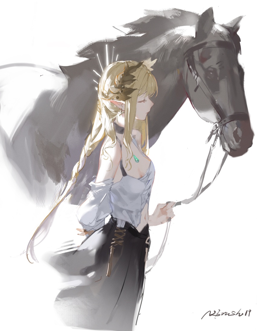 Muelsyse (Arknights) Rule 34 Image