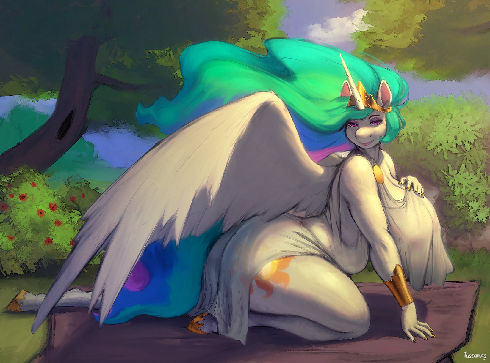 Princess Celestia (Mlp) Rule 34 Image