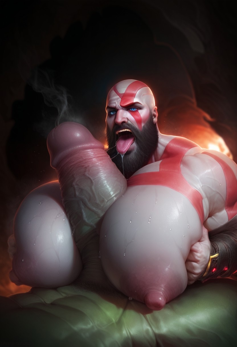 Kratos (God Of War) Rule 34 Image