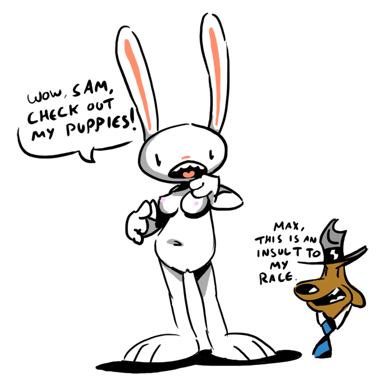 Max (Sam And Max) Rule 34 Image