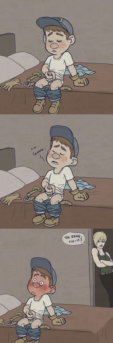 Fix-It Felix Jr. (Disney) Rule 34 Image