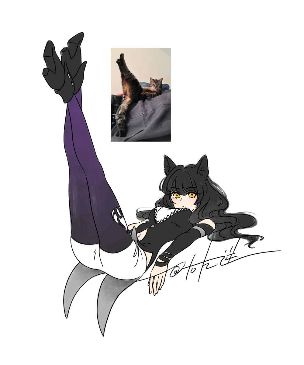 Blake Belladonna (Rwby) Rule 34 Image