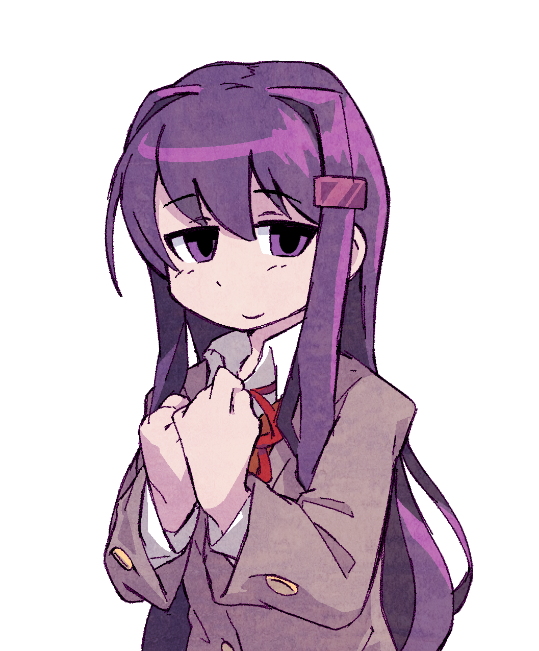 Yuri (Doki Doki Literature Club) Rule 34 Image