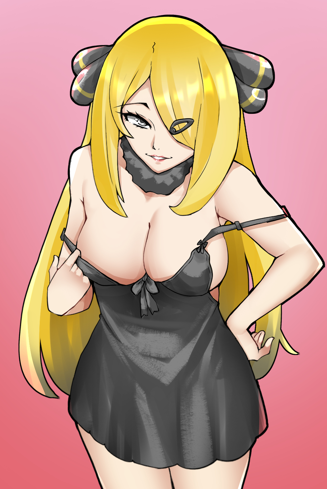 Cynthia (Pokemon) Rule 34 Image