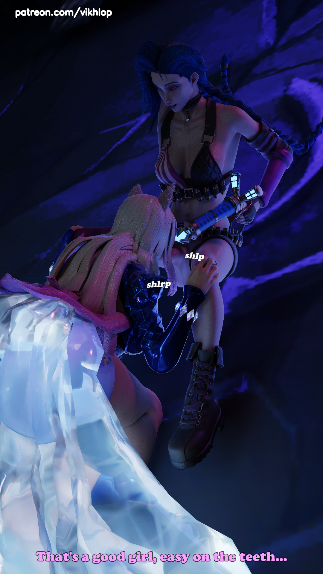 Ahri (K/Da All Out Series) Rule 34 Image