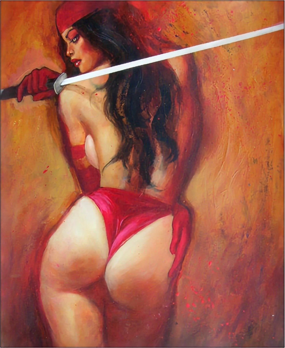 Elektra Natchios (Marvel) Rule 34 Image