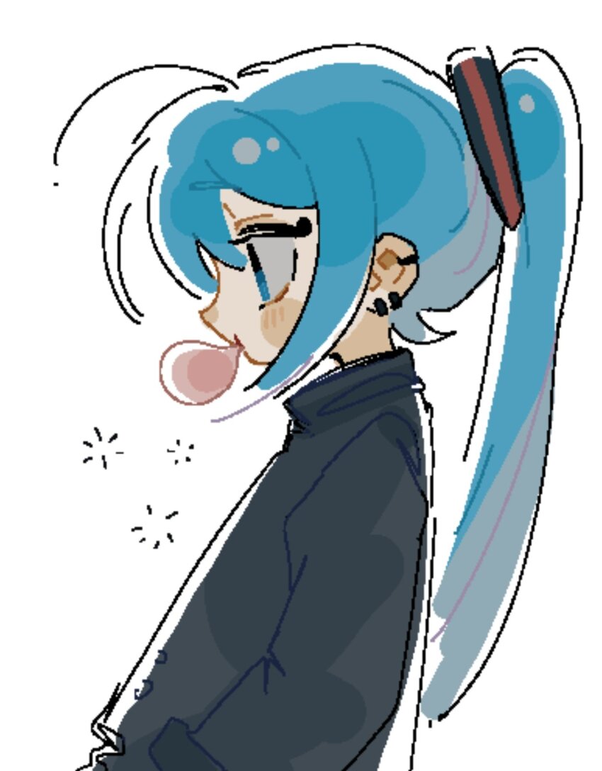 Hatsune Miku (Vocaloid) Rule 34 Image