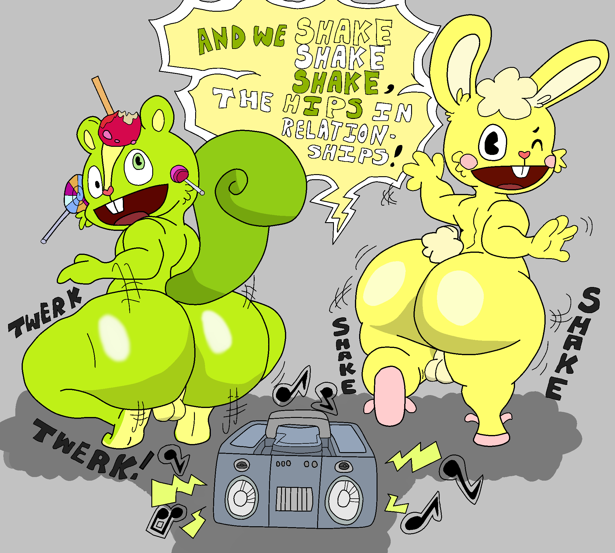 Cuddles (Htf) Rule 34 Image