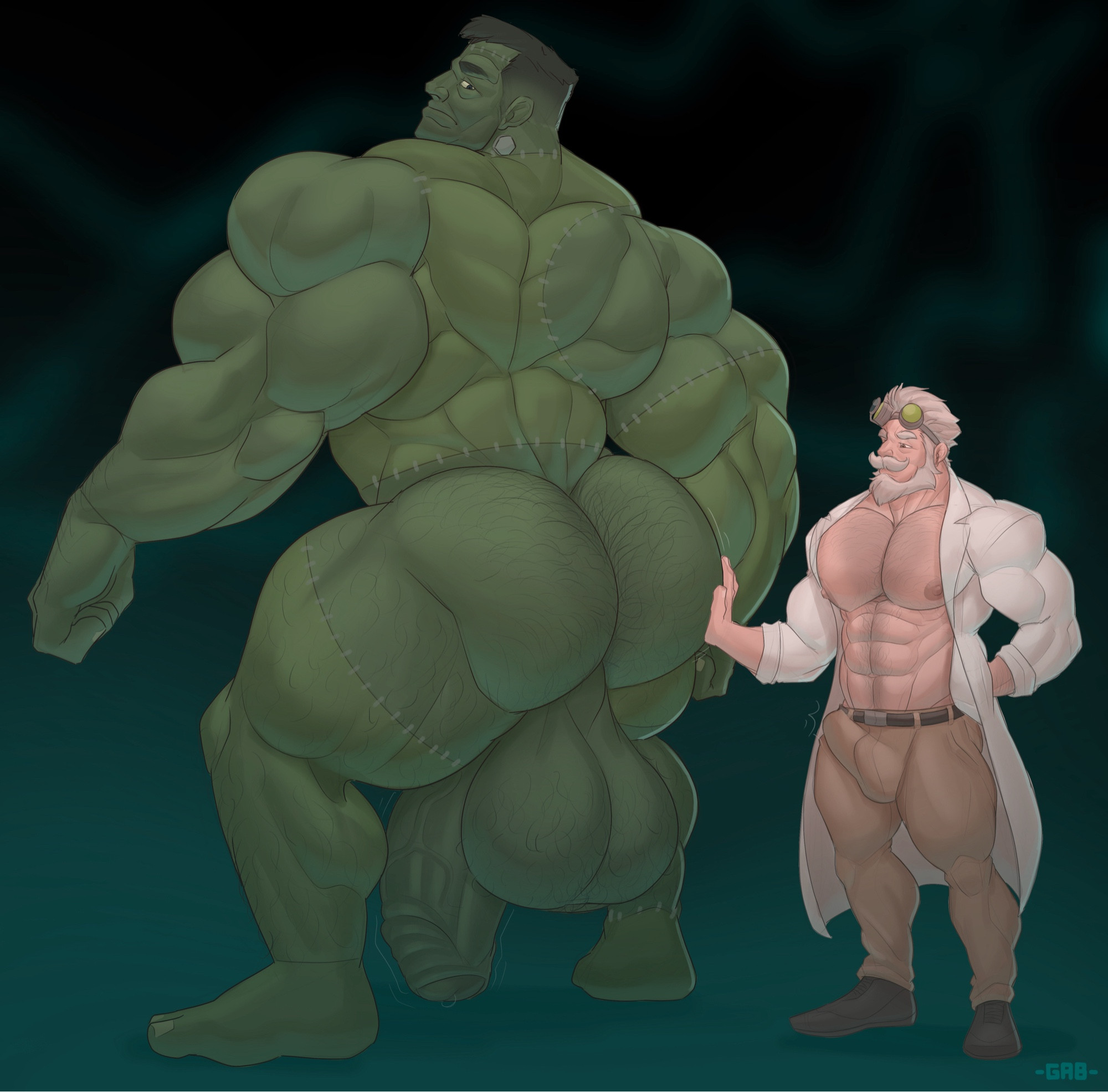 Frankenstein Rule 34 Image