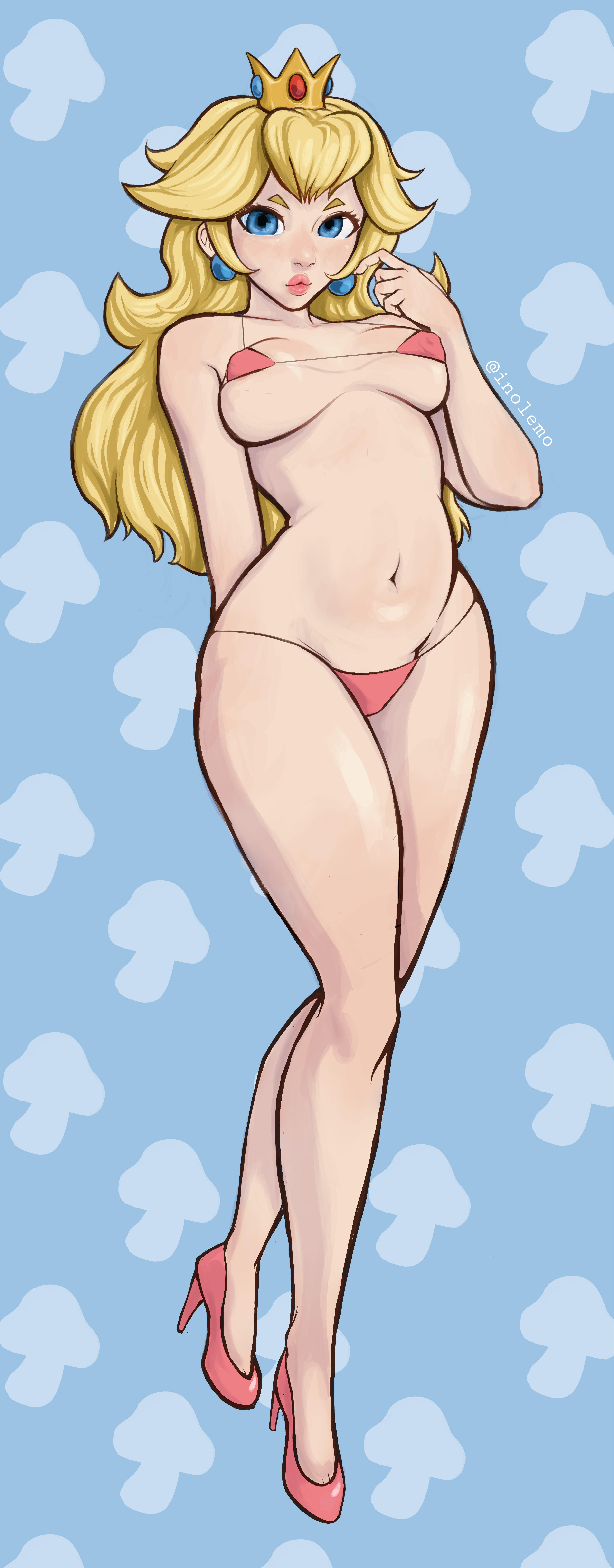 Princess Peach (Mario (Series)) Rule 34 Image