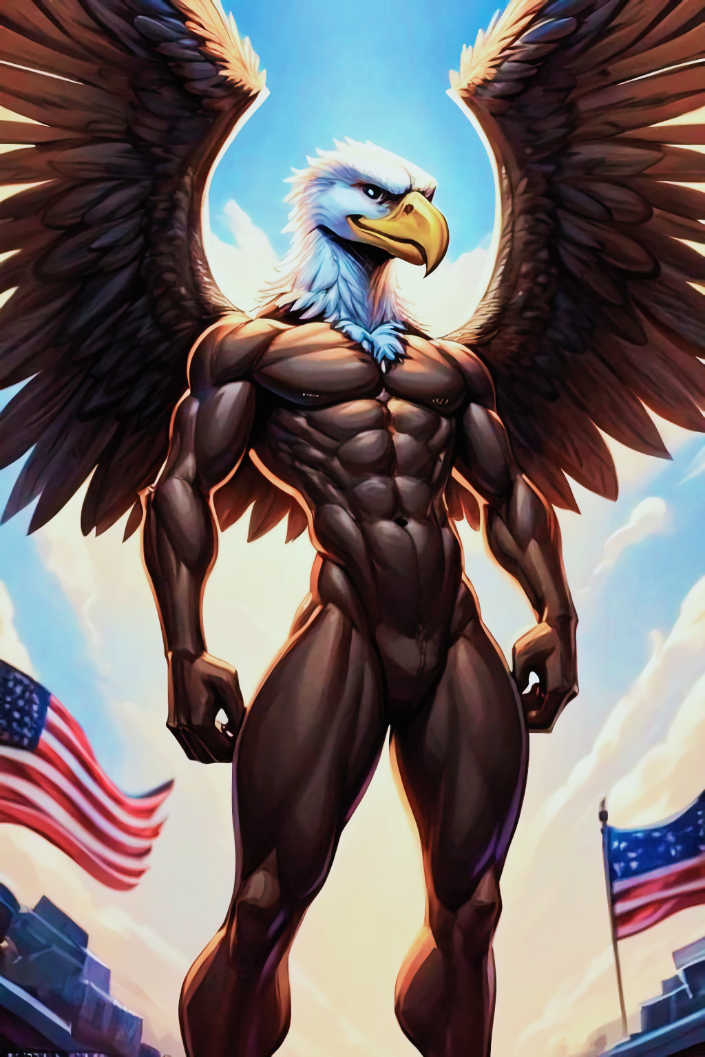American Eagle Rule 34 Image