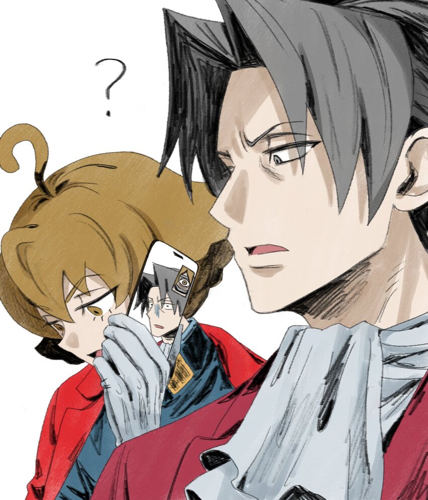 Miles Edgeworth (Ace Attorney) Rule 34 Image