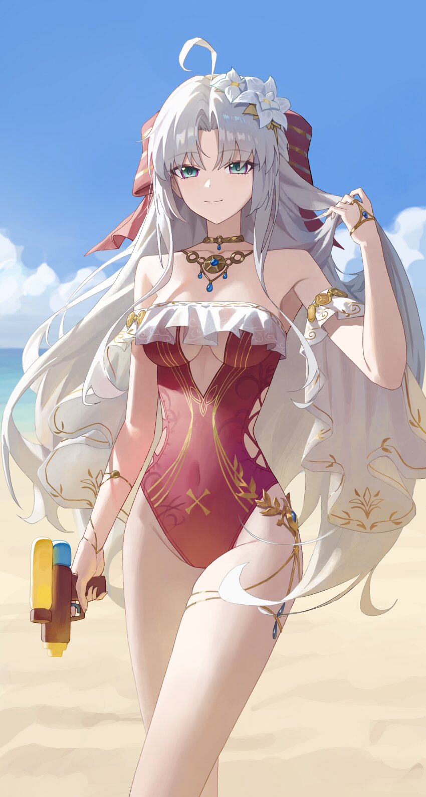 Carlotta (Splashing Summer) (Wuthering Waves) Rule 34 Image