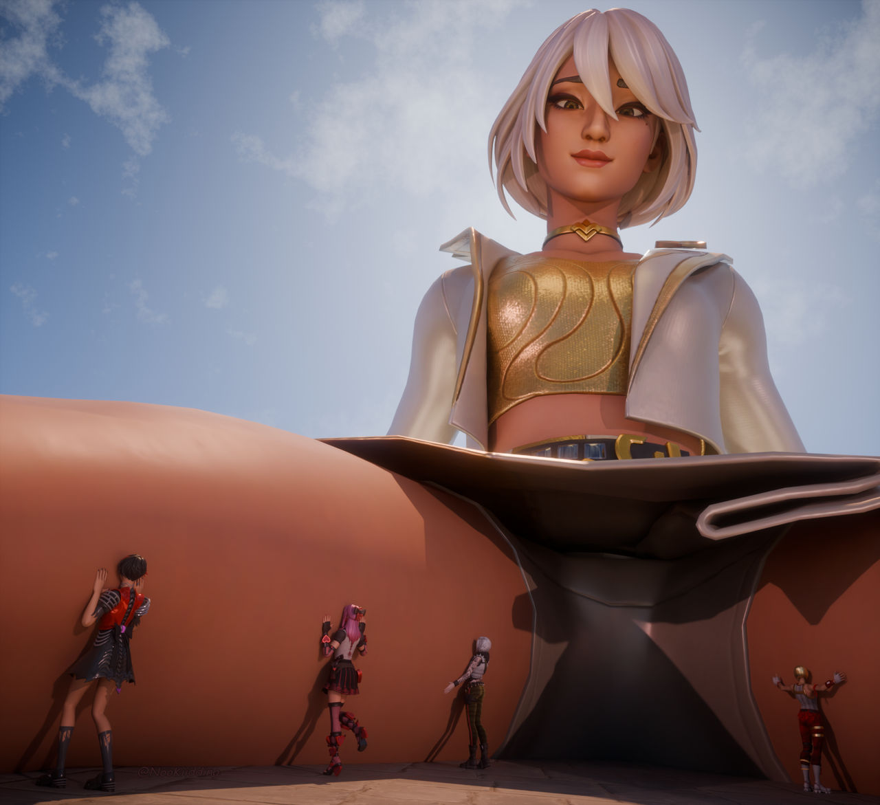 Aphrodite (Fortnite) Rule 34 Image