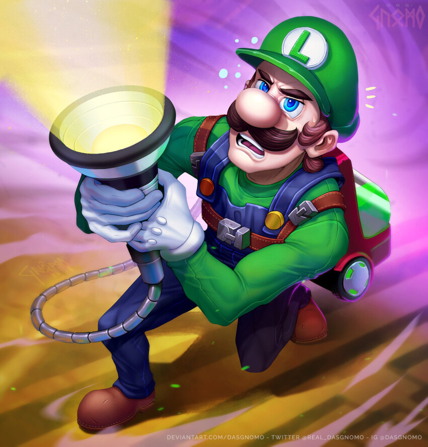 Luigi (Gooigi) Rule 34 Image