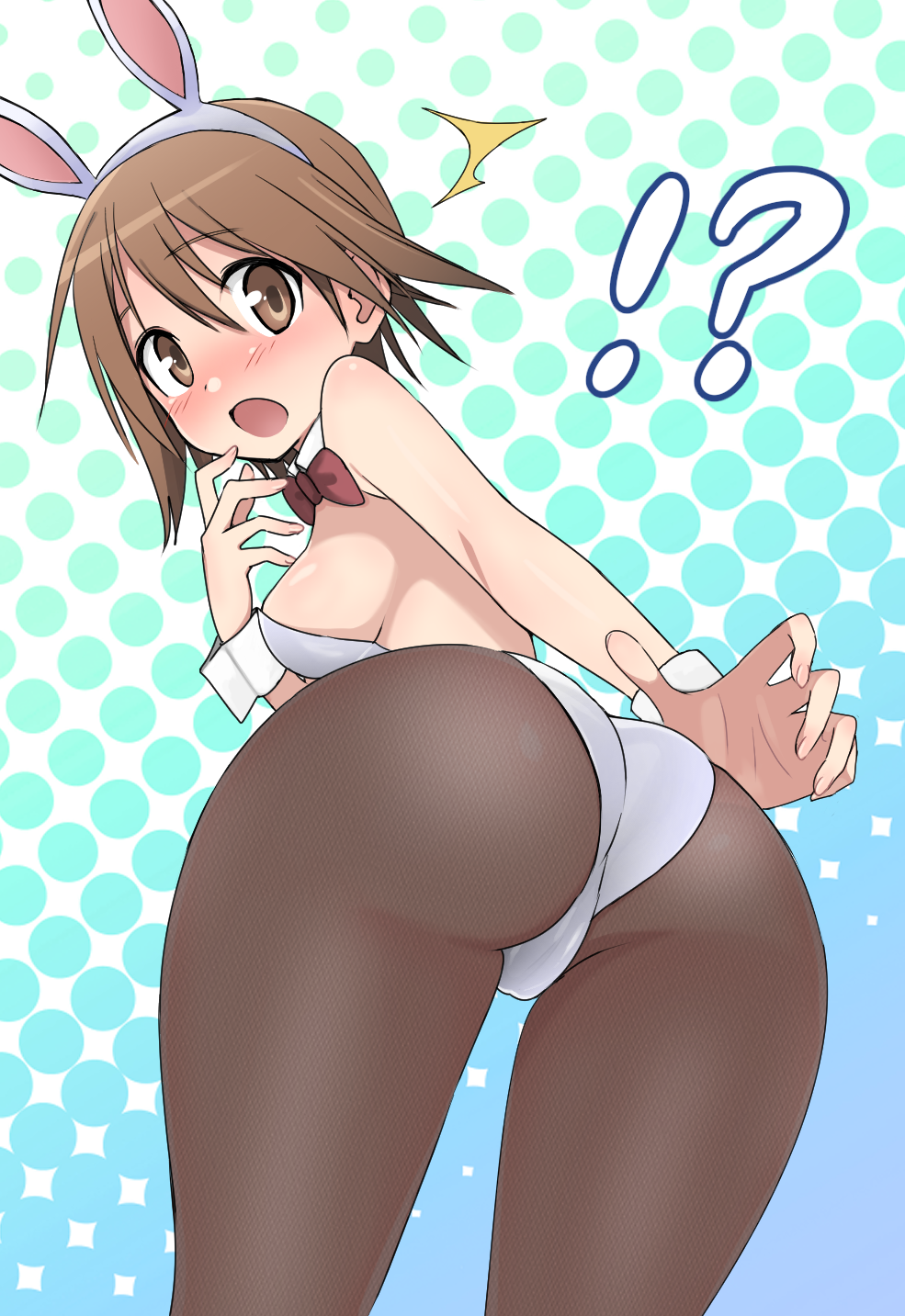 Miyafuji Yoshika (Strike Witches) Rule 34 Image