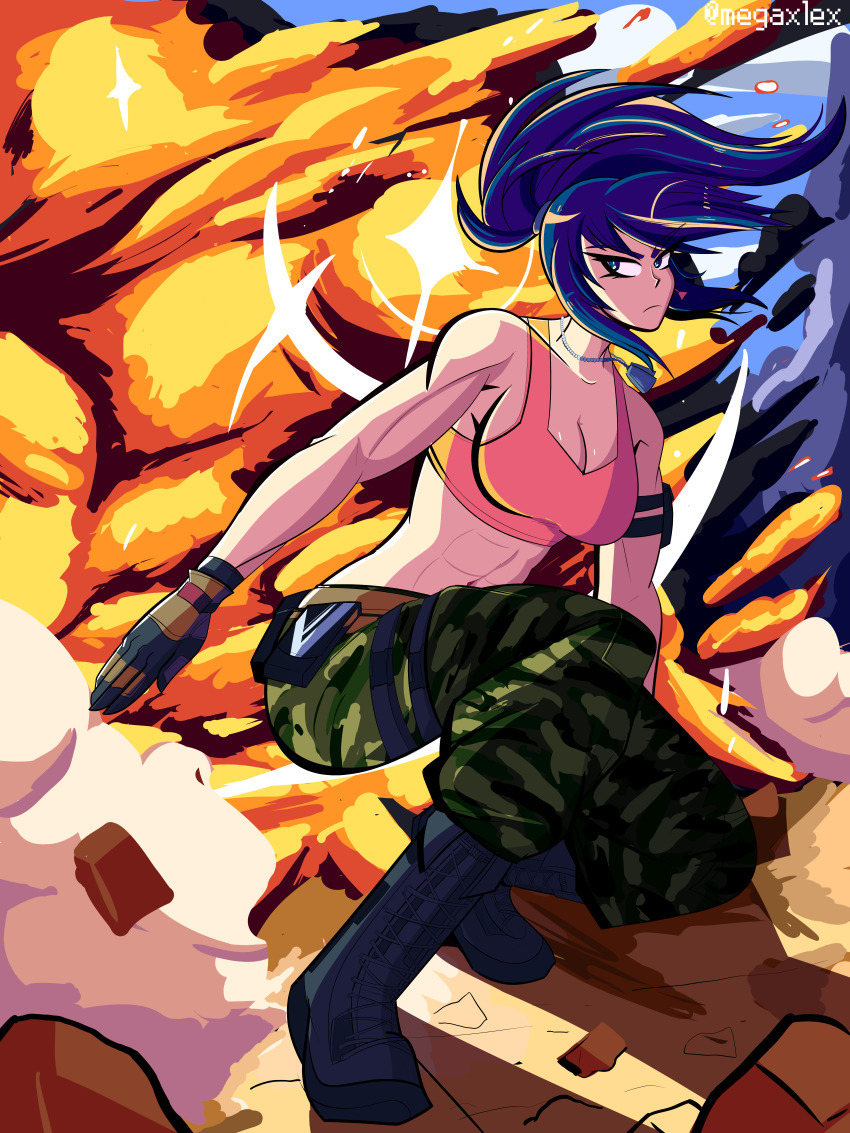 Leona Heidern (The King Of Fighters) Rule 34 Image